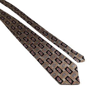 REPP Ltd Mens Necktie Tie Vintage Designer Accessory Paisley Work Office Gift